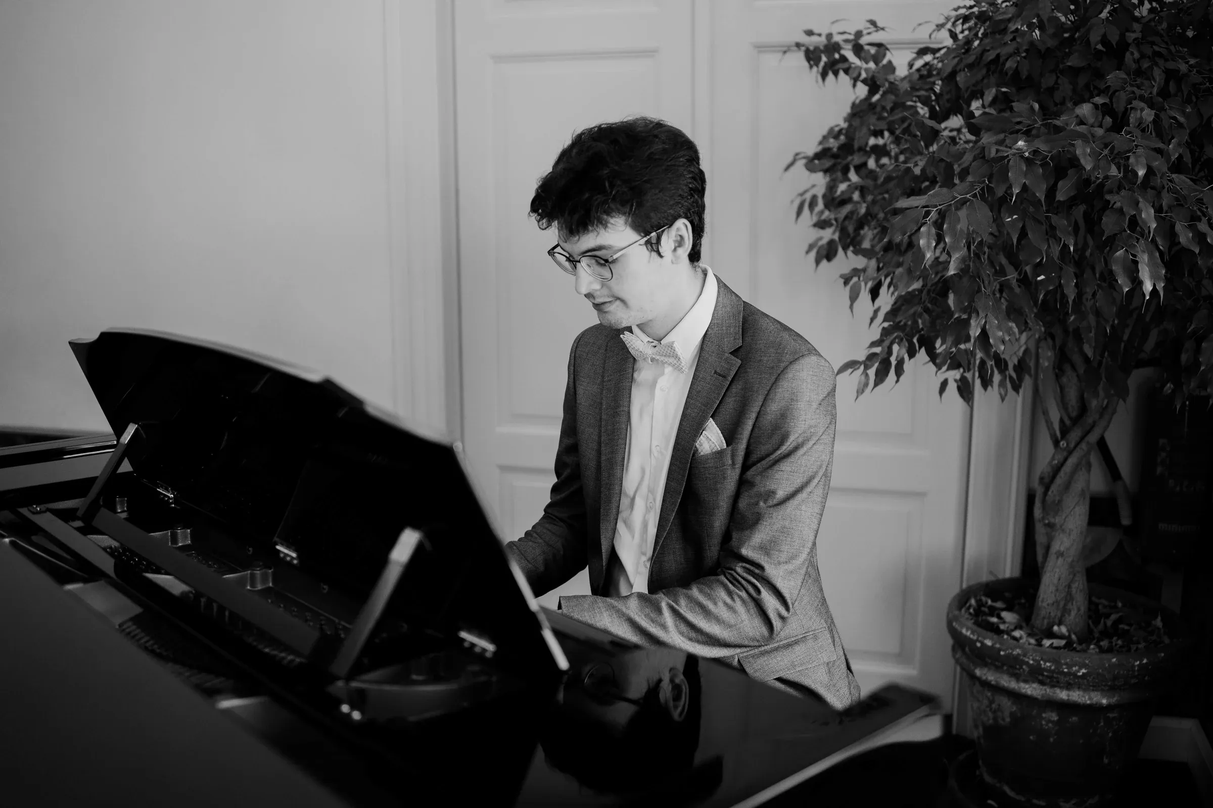 Torsten Lemke spielt Klavier bei einer Hochzeit